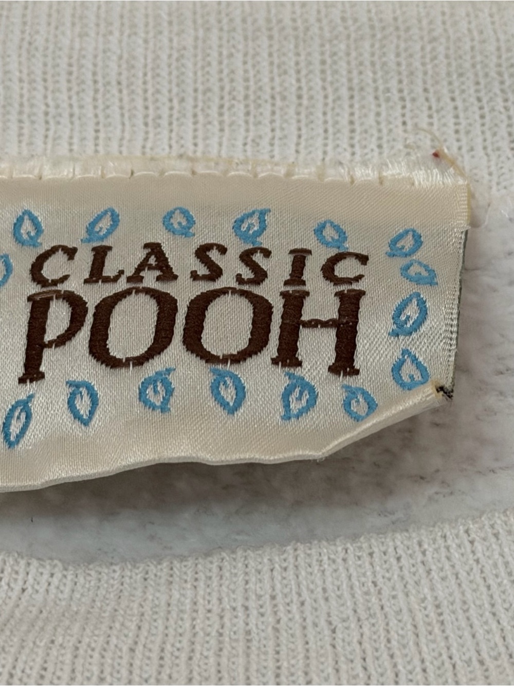 Vtg Classic Pooh Christopher Robin Piglet Embroidered Sweatshirt Winnie The XL - Picture 3 of 5
